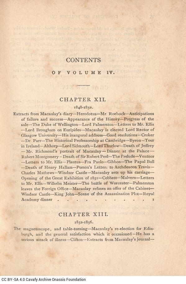 16 x 11 cm; bound with GR-OF CA CL.7.84. 2 s.p. + VII p. + 286 p. + VI p. + 281 p. + 3 s.p., l. 1 bookplate CPC on recto, p. 